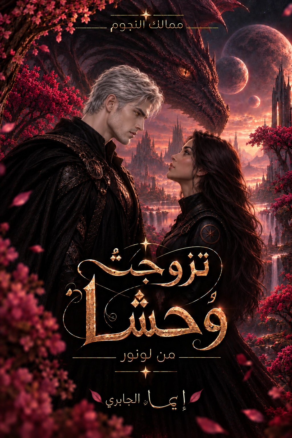 الغلاف الأصلي لتزوجت وحشًا من لونور